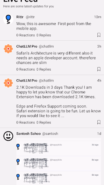 Rittr Screenshot 1 - AppWisp.com Rittr Screenshot 1 - AppWisp.com