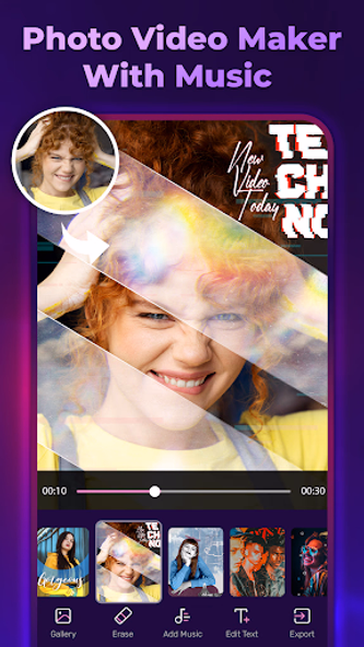 Photo Video Maker - Pixpoz Screenshot 1 - AppWisp.com Photo Video Maker - Pixpoz Screenshot 1 - AppWisp.com