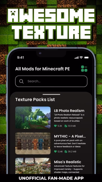 All Mods for Minecraft PE Screenshot 4 - AppWisp.com All Mods for Minecraft PE Screenshot 4 - AppWisp.com