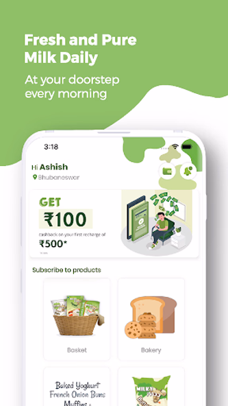 DailyMoo - Delivery App Screenshot 1 - AppWisp.com DailyMoo - Delivery App Screenshot 1 - AppWisp.com