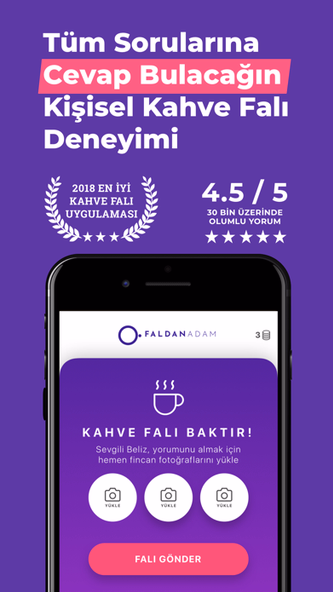 Kahve Falı, Tarot - FaldanAdam Screenshot 1 - AppWisp.com Kahve Falı, Tarot - FaldanAdam Screenshot 1 - AppWisp.com
