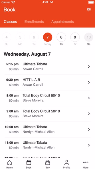 Tabata Ultimate Fitness Screenshot 2 - AppWisp.com Tabata Ultimate Fitness Screenshot 2 - AppWisp.com