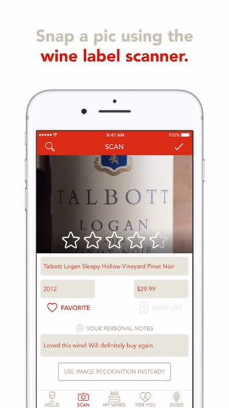 Hello Vino: Wine Assistant Screenshot 4 - AppWisp.com Hello Vino: Wine Assistant Screenshot 4 - AppWisp.com