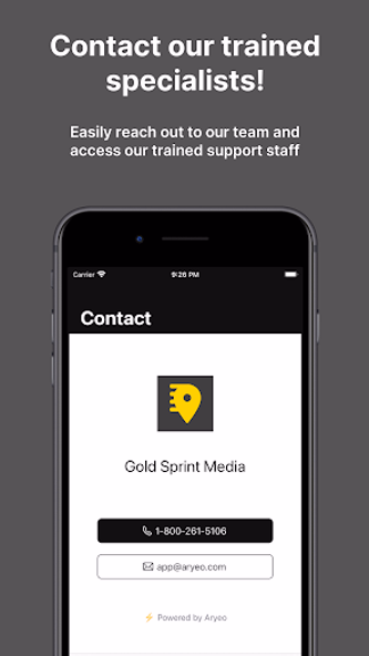 Gold Sprint Media Screenshot 3 - AppWisp.com Gold Sprint Media Screenshot 3 - AppWisp.com