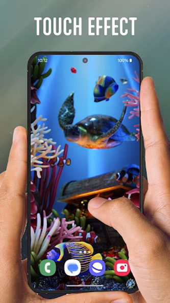 3D Aquarium Live Wallpaper Screenshot 2 - AppWisp.com 3D Aquarium Live Wallpaper Screenshot 2 - AppWisp.com