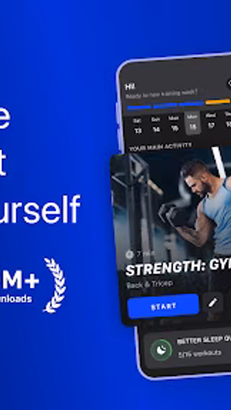Muscle Booster – Plan Workouts Screenshot 1 - AppWisp.com Muscle Booster – Plan Workouts Screenshot 1 - AppWisp.com