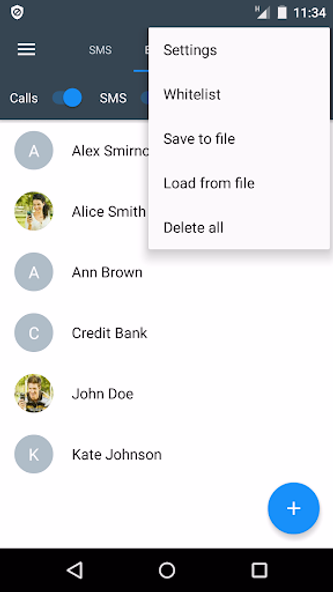 Calls Blacklist - Call Blocker Screenshot 3 - AppWisp.com Calls Blacklist - Call Blocker Screenshot 3 - AppWisp.com