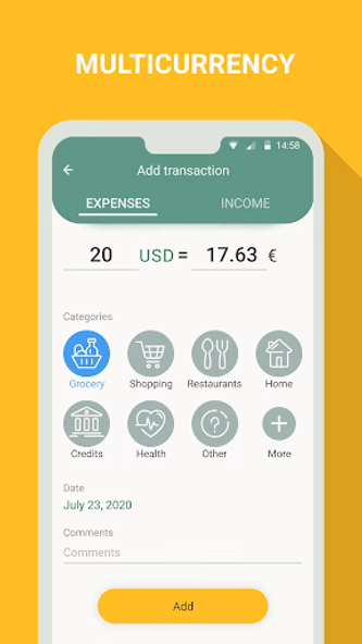 Money manager & expenses Screenshot 4 - AppWisp.com Money manager & expenses Screenshot 4 - AppWisp.com