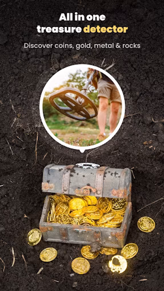 Metal Detector - Gold Finder Screenshot 1 - AppWisp.com Metal Detector - Gold Finder Screenshot 1 - AppWisp.com