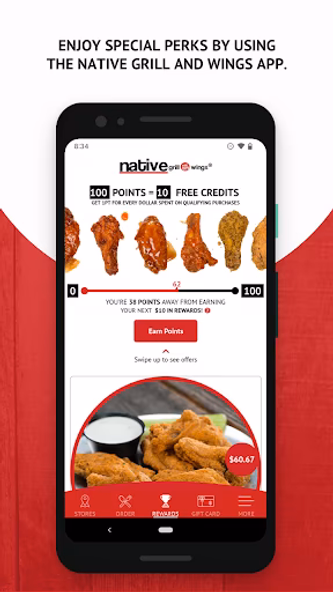 Native Grill and Wings Screenshot 1 - AppWisp.com