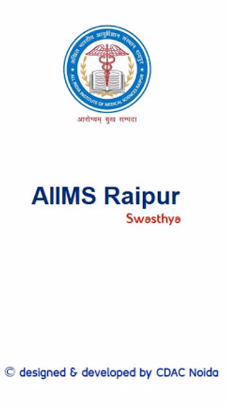 AIIMS Raipur Swasthya Screenshot 1 - AppWisp.com AIIMS Raipur Swasthya Screenshot 1 - AppWisp.com