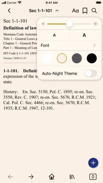 Montana Code Annotated Screenshot 3 - AppWisp.com Montana Code Annotated Screenshot 3 - AppWisp.com