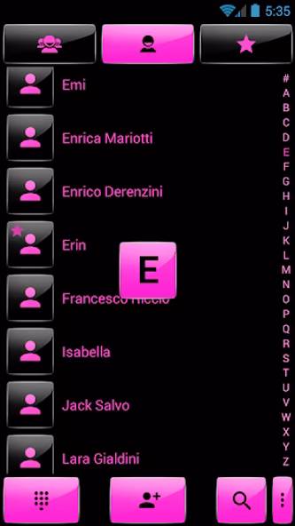 Dialer Theme Gloss Black Pink Screenshot 3 - AppWisp.com Dialer Theme Gloss Black Pink Screenshot 3 - AppWisp.com