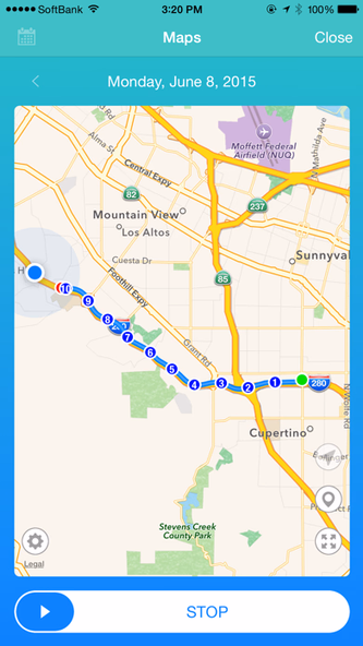 Walker - Pedometer with Motion Screenshot 2 - AppWisp.com Walker - Pedometer with Motion Screenshot 2 - AppWisp.com