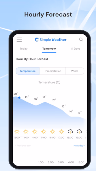 Simple Weather Info Screenshot 2 - AppWisp.com Simple Weather Info Screenshot 2 - AppWisp.com