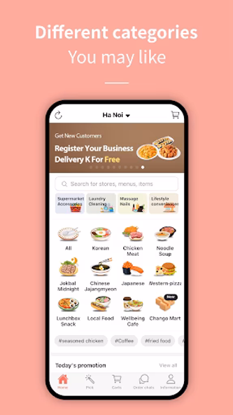 DELIVERY K : Food delivery Screenshot 1 - AppWisp.com DELIVERY K : Food delivery Screenshot 1 - AppWisp.com