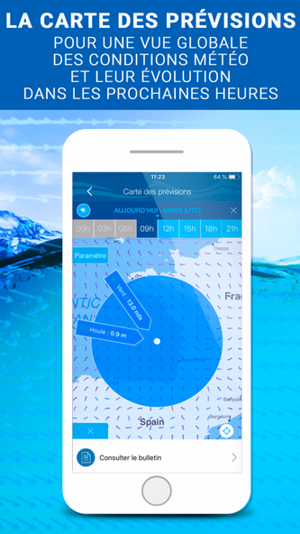 Météo Marine Screenshot 4 - AppWisp.com Météo Marine Screenshot 4 - AppWisp.com