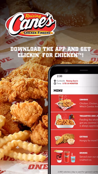 Raising Cane's Chicken Fingers Screenshot 1 - AppWisp.com Raising Cane's Chicken Fingers Screenshot 1 - AppWisp.com