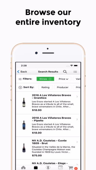 Princeton Corkscrew Wine Shop Screenshot 2 - AppWisp.com Princeton Corkscrew Wine Shop Screenshot 2 - AppWisp.com