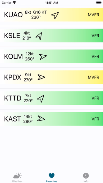 METAR AF Screenshot 3 - AppWisp.com METAR AF Screenshot 3 - AppWisp.com