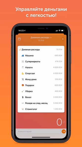 Sintra - личный бюджет Screenshot 3 - AppWisp.com Sintra - личный бюджет Screenshot 3 - AppWisp.com