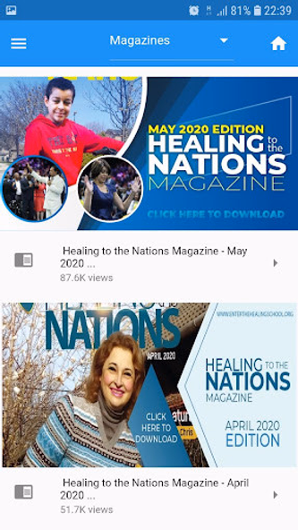 Healing School Mobile Screenshot 2 - AppWisp.com Healing School Mobile Screenshot 2 - AppWisp.com