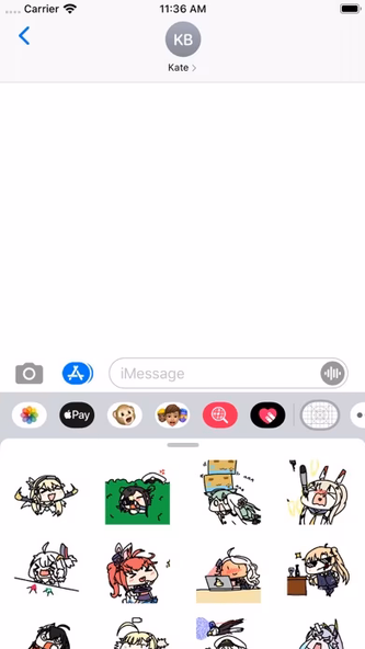 AzurLane Sticker Screenshot 1 - AppWisp.com AzurLane Sticker Screenshot 1 - AppWisp.com