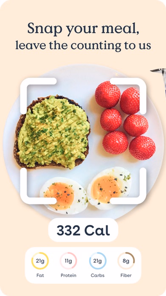 Foodvisor - Calorie Counter Screenshot 3 - AppWisp.com Foodvisor - Calorie Counter Screenshot 3 - AppWisp.com