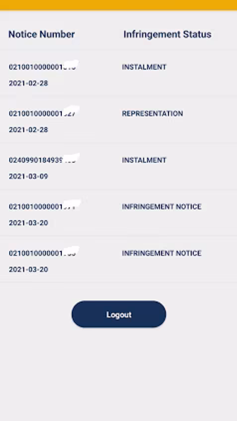 AARTO Mobile App Screenshot 2 - AppWisp.com AARTO Mobile App Screenshot 2 - AppWisp.com