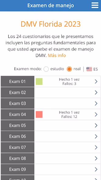 Todotest: DMV exámenes Screenshot 1 - AppWisp.com Todotest: DMV exámenes Screenshot 1 - AppWisp.com
