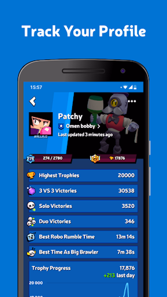 Brawl Stats for Brawl Stars Screenshot 3 - AppWisp.com Brawl Stats for Brawl Stars Screenshot 3 - AppWisp.com