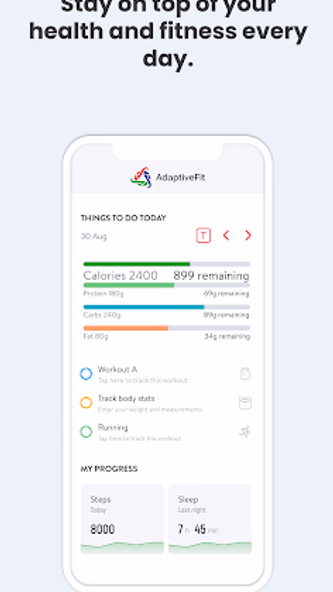 AdaptiveFit Screenshot 2 - AppWisp.com AdaptiveFit Screenshot 2 - AppWisp.com