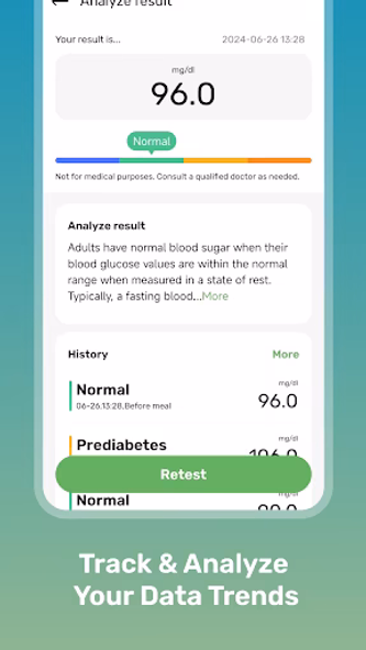Health Sense: Blood Sugar Hub Screenshot 2 - AppWisp.com Health Sense: Blood Sugar Hub Screenshot 2 - AppWisp.com