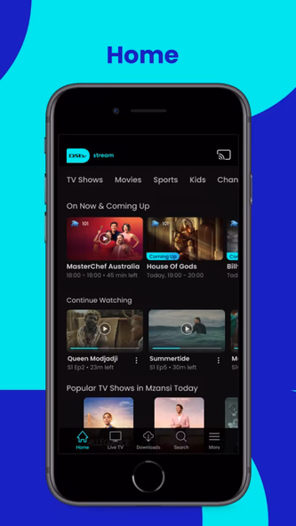 DStv Stream Screenshot 2 - AppWisp.com DStv Stream Screenshot 2 - AppWisp.com