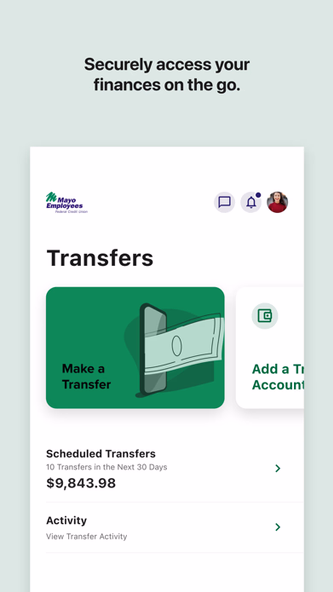 Mayo Employees FCU Screenshot 2 - AppWisp.com Mayo Employees FCU Screenshot 2 - AppWisp.com