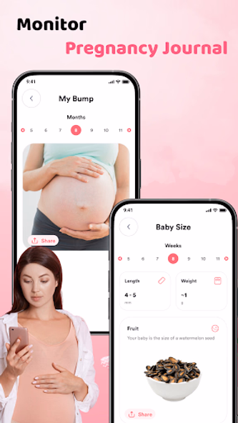 BabyJoy: Pregnancy Tracker Screenshot 4 - AppWisp.com BabyJoy: Pregnancy Tracker Screenshot 4 - AppWisp.com