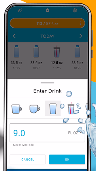 Drink Water Reminder Screenshot 3 - AppWisp.com Drink Water Reminder Screenshot 3 - AppWisp.com