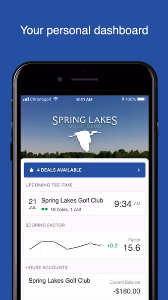 Spring Lakes Golf Club Screenshot 2 - AppWisp.com Spring Lakes Golf Club Screenshot 2 - AppWisp.com