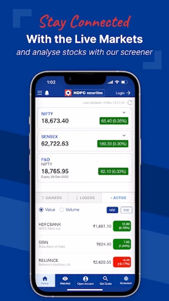 Old HDFC Sec App Screenshot 1 - AppWisp.com Old HDFC Sec App Screenshot 1 - AppWisp.com
