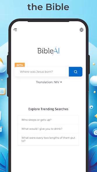 Bible AI: Search Screenshot 1 - AppWisp.com