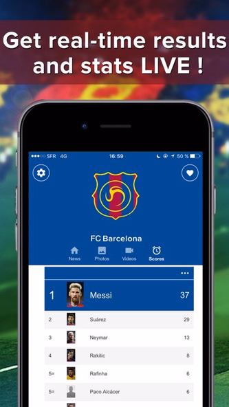 Barcelona Addict : News, videos and alerts Screenshot 4 - AppWisp.com Barcelona Addict : News, videos and alerts Screenshot 4 - AppWisp.com