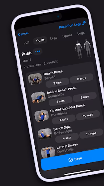 Alpha Progression Gym Tracker Screenshot 1 - AppWisp.com Alpha Progression Gym Tracker Screenshot 1 - AppWisp.com