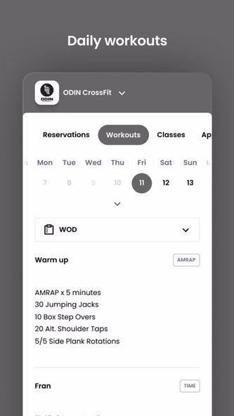 ODIN CrossFit Screenshot 3 - AppWisp.com ODIN CrossFit Screenshot 3 - AppWisp.com