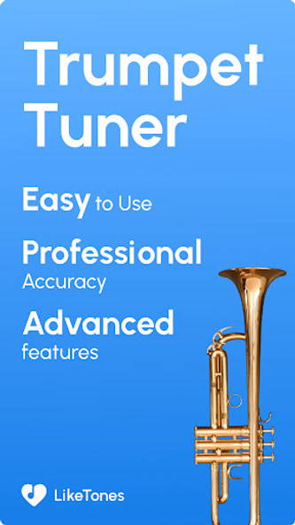 Trumpet Tuner - LikeTones Screenshot 1 - AppWisp.com Trumpet Tuner - LikeTones Screenshot 1 - AppWisp.com