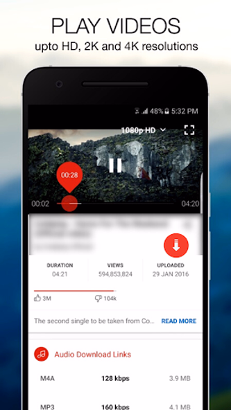 Videoder - Video Downloader Screenshot 2 - AppWisp.com Videoder - Video Downloader Screenshot 2 - AppWisp.com