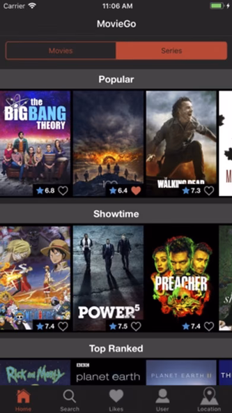 MovieLetsGo Screenshot 2 - AppWisp.com MovieLetsGo Screenshot 2 - AppWisp.com