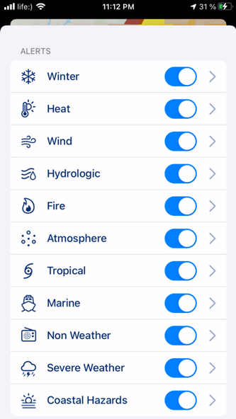 Weather Alerts: Severe, Storm Screenshot 4 - AppWisp.com Weather Alerts: Severe, Storm Screenshot 4 - AppWisp.com