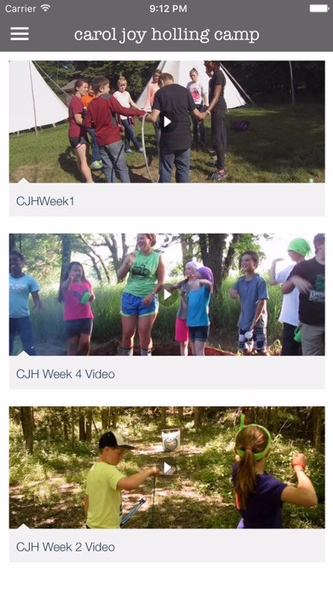 Carol Joy Holling Camp Screenshot 1 - AppWisp.com Carol Joy Holling Camp Screenshot 1 - AppWisp.com