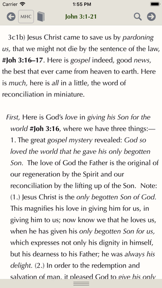 Matthew Henry Study Bible Screenshot 1 - AppWisp.com