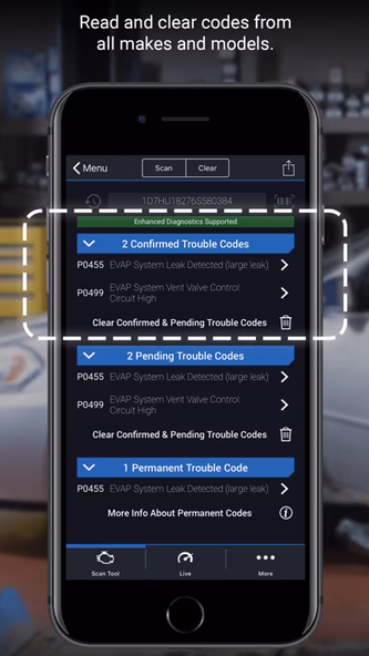 BlueDriver OBD2 Scan Tool Screenshot 2 - AppWisp.com BlueDriver OBD2 Scan Tool Screenshot 2 - AppWisp.com